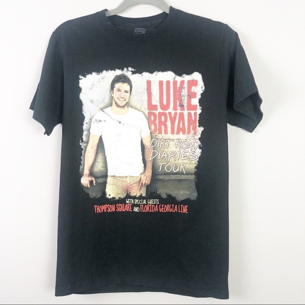 LUKE BRYAN Country Music Concert Tour Tee 2013 Dirt Road Diaries Unisex